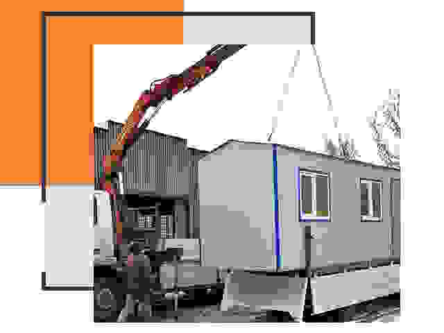 Перевозка бытовок в донском